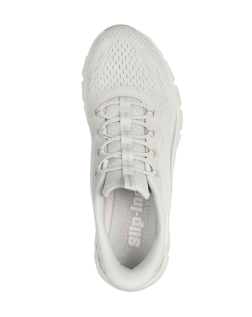 Skechers Off White Glide-Step Elevate Amaze Slip-In Trainers - Standard Fit (D)