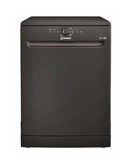 Indesit D2F HK26 B UK Full Size Dishwasher - 14 Place Settings -  Black