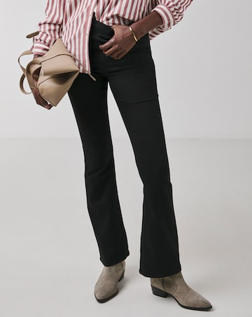 Black Stretch Bootcut Jeggings