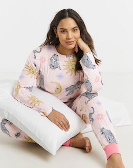 Chelsea Peers Jersey Crew Neck Pyjama Set