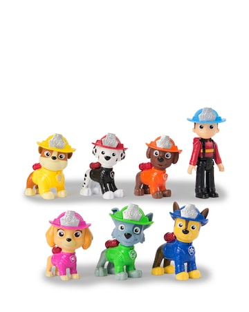 Paw Patrol Fire Rescue Team 7 Action Figures Pack
