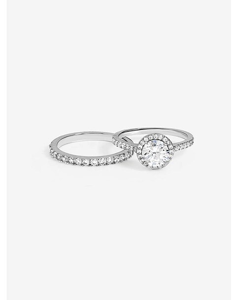 Jon Richard Halo Engagement Rings