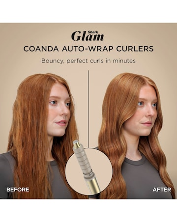 Shark Glam Straight, Waves & Curls Multi-Styler 5-In-1 - Gold - HD6052SUK