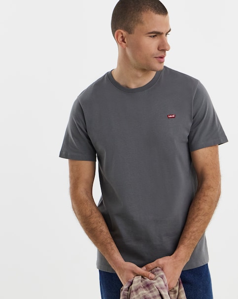 Levi's Short Sleeve Housemark T-Shirt - Grey