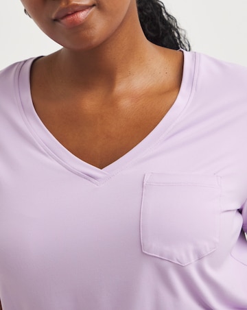 Skechers Godri Serene V-Neck T-Shirt