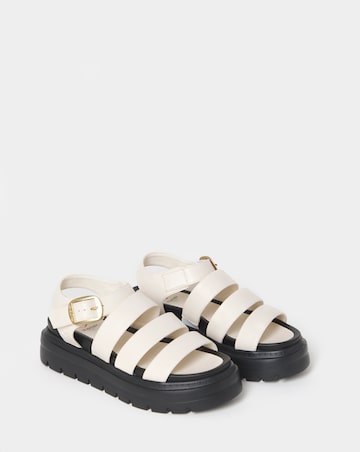 Heavenly Feet Saffron Fisherman Chunky Sandals - Extra Wide Fit (EEE)