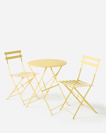 Cali Metal Folding Bistro Set