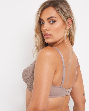 Pretty Secrets 2 Pack Mollie Everyday Stripe Non Wired Bras B-F