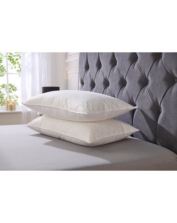 Downland Softened Duck Feather Pair of Pillows