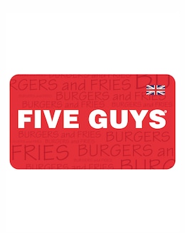Five Guys &pound;50 Gift Card