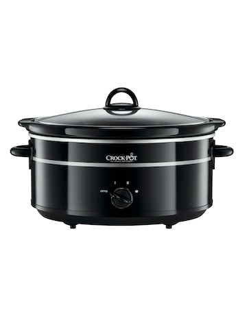 Crockpot SCV655B 6.5 Litre One Pot Black Manual Slow Cooker