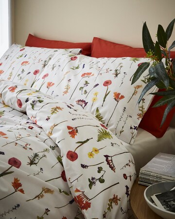 Pressed Flower Duvet Cover Set