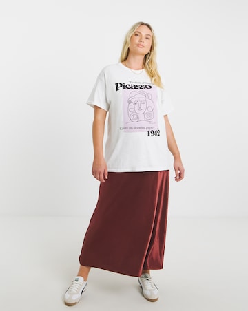 White Picasso License T-Shirt