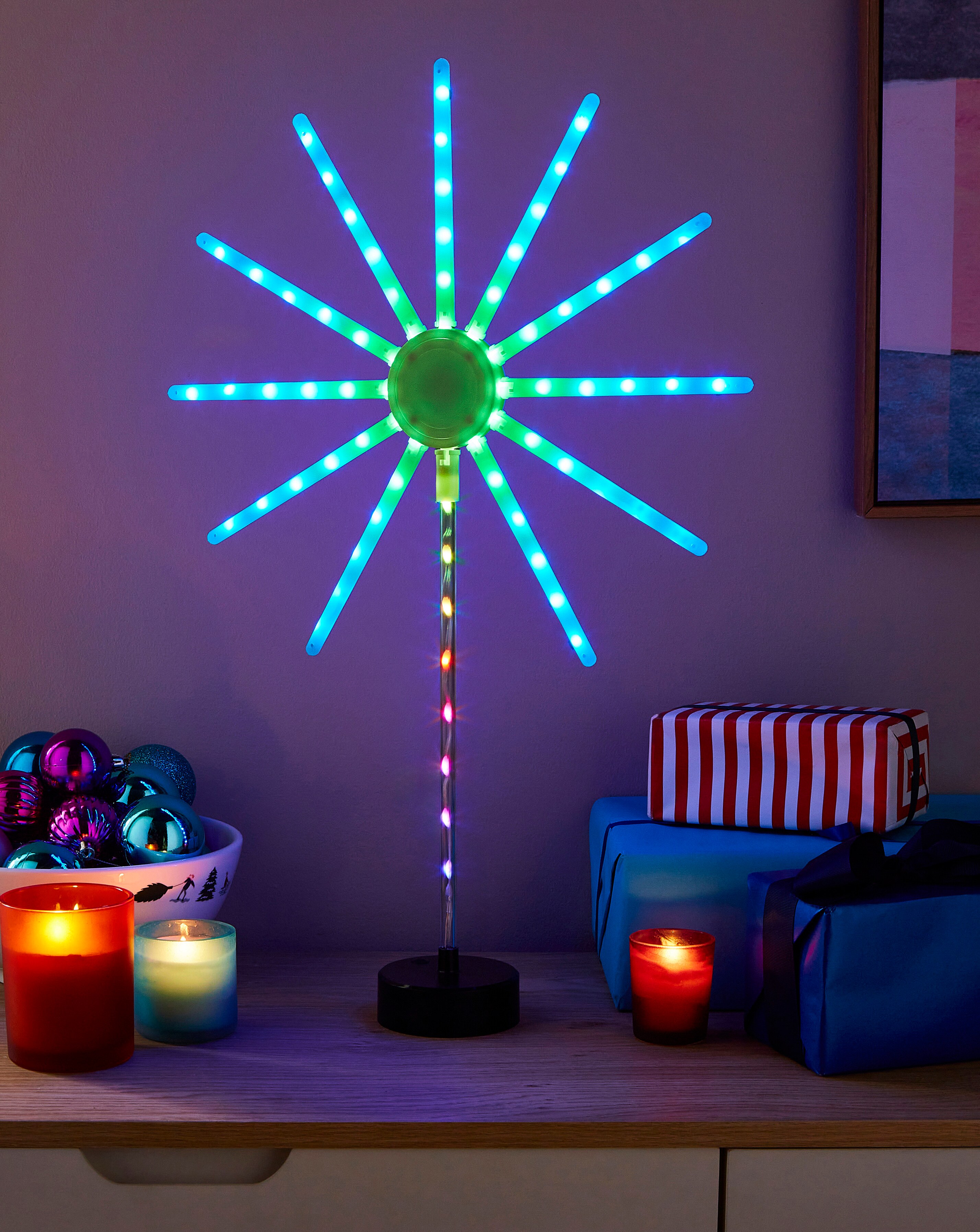 Colour Changing Tabletop Star | Fashion World