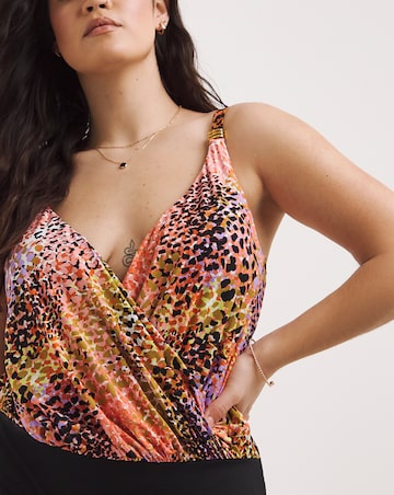 MAGISCULPT 2 Pack Twist Front Blouson Swimsuits