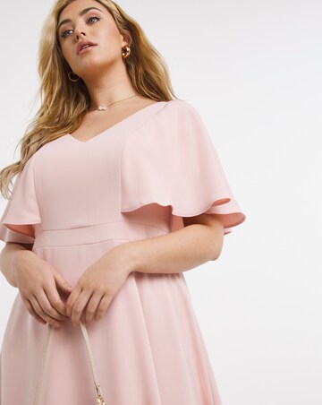 Joanna Hope Wrap Skirt Midi Dress