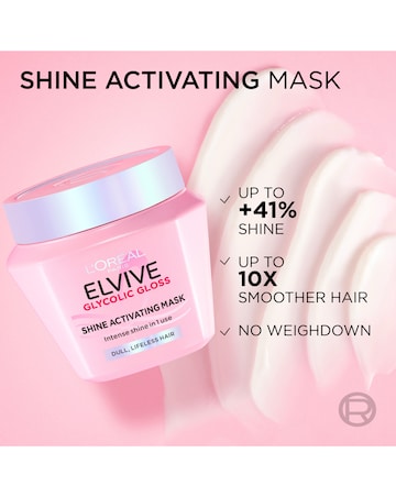 LOreal Paris Elvive Glycolic Gloss Core Diamond Mask 300ml