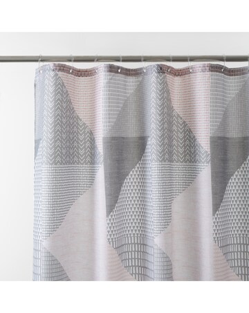 Catherine Lansfield Larsson Geo Shower Curtain