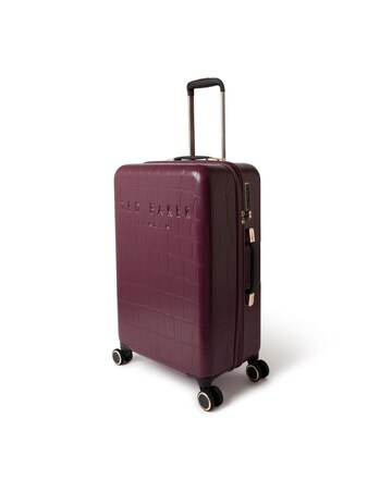 Ted Baker Plum Medium Suitcase