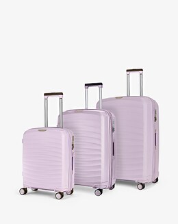 Rock Sunwave 3pc Suitcase Set