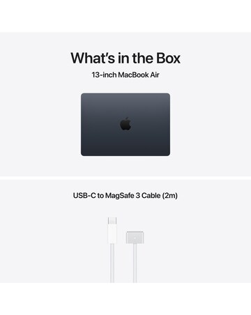 Apple MacBook Air (M5, 2026) 13in 10-core CPU 10-core GPU 16GB 1TB - Midnight