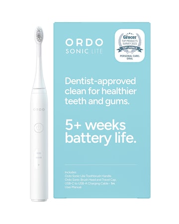 Ordo Sonic Lite Electric Toothbrush - Snow