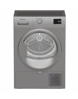 Indesit C YSD 82D SS UK 8kg Heat Pump Tumble Dryer - Silver
