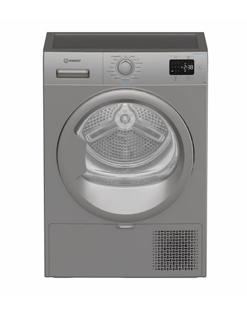 Indesit C YSD 82D SS UK 8kg Heat Pump Tumble Dryer - Silver