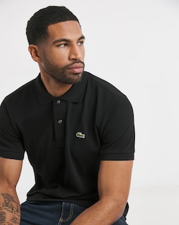 Lacoste Classic Short Sleeve Pique Polo - Black