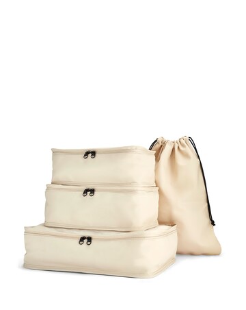 Rock Packing Cubes set of 4 Beige