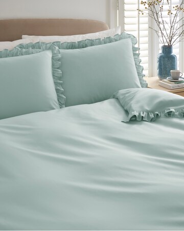 Ruffled Edge Duvet Cover Set