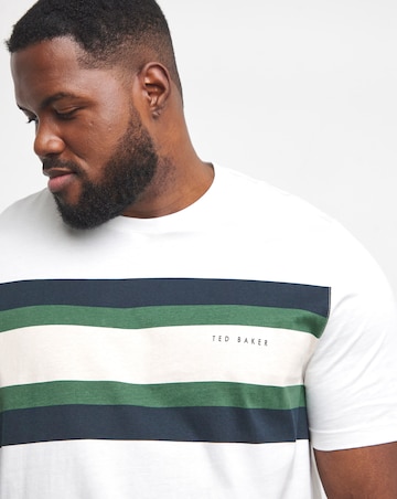 Ted Baker Chest Stripe Crew Neck T-shirt
