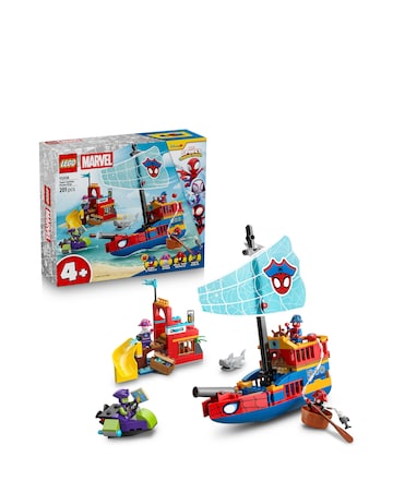 LEGO Marvel Spidey & His Amazing Friends Team Spidey Pirate Ship 11208