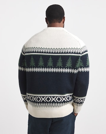 Christmas Tree Fairisle Knitted Jumper
