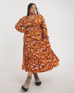 Joe Browns Perfectly Pretty Floral Woven Maxi Dress