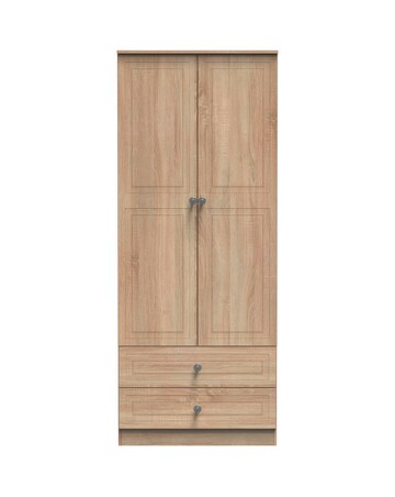 Richmond Ready Assembled 2 Door 2 Drawer Wardrobe