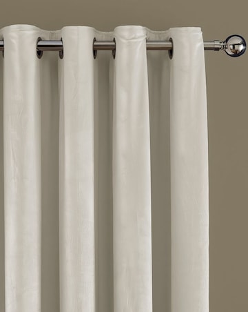 Catherine Lansfield Kingsley Matt Velvet Curtains