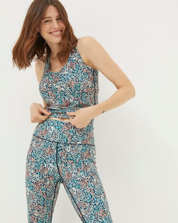 FatFace 'Ebb & Flow' Elowen Print Crop Top