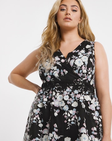 Joanna Hope Sequin Tiered Prom Maxi Dress