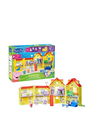 Peppa Pig's Big Family House Playset with Baby Evie