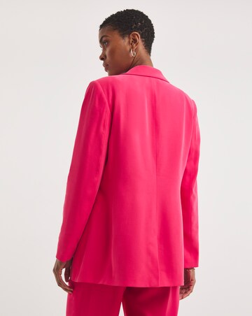 Pink Single Breasted Blazer