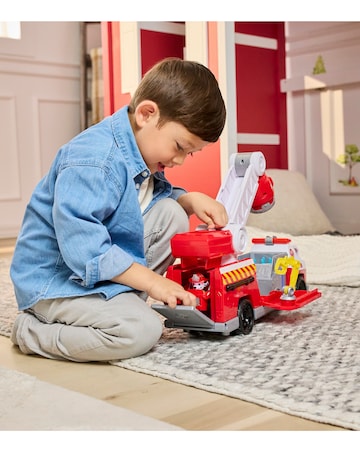Paw Patrol Fire Rescue Rapid Reload Fire Truck with Lights and Sounds