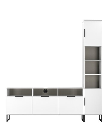 Hayden Ready Assembled Right Hand Media Unit