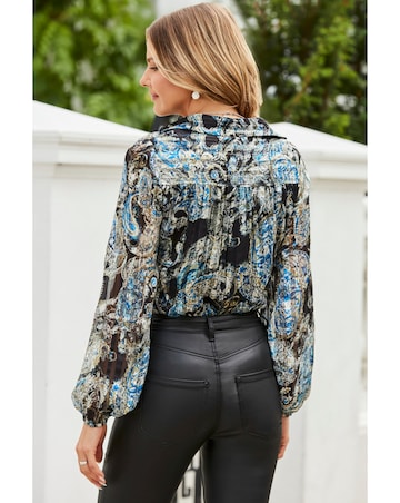 Sosandar Paisley Printed Shirt