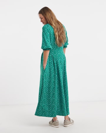 Soft Touch Seam Detail Smock Dress