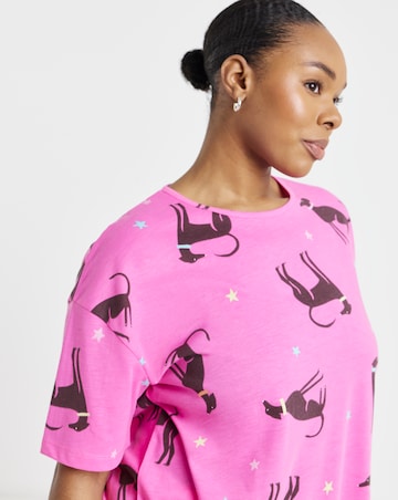 Pretty Secrets Value Pyjama Short Set Dog Print