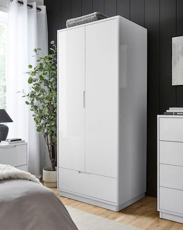 Ellia Double Wardrobe