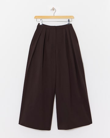 Chocolate Wide Leg Trousers