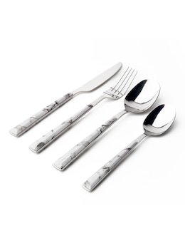 Marble 16 Piece Cutlery Set