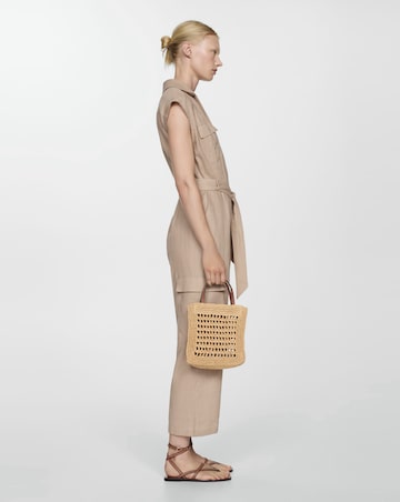 Mango Linen Jumpsuit